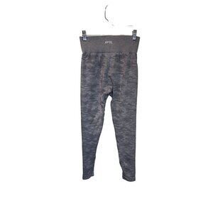 AYBL Gray Camo Seamless High-Waisted Leggings Large